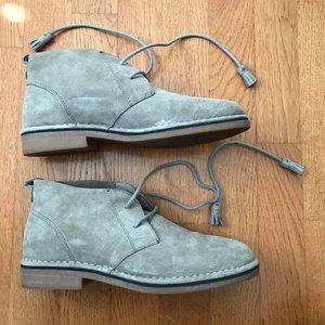 Hush Puppies Chukka Boots Taupe Suede